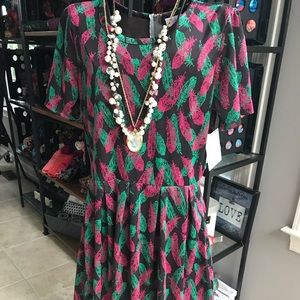 LuLaRoe Amelia Dress XL